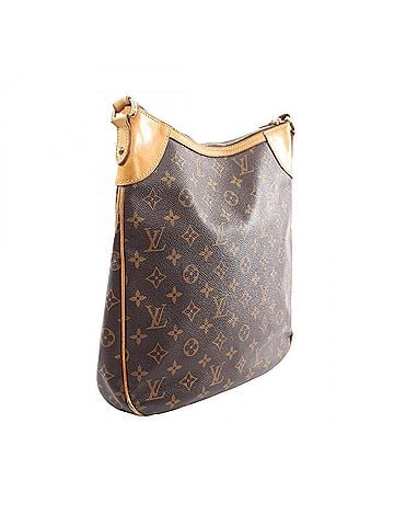 Louis Vuitton Louis Vuitton Odeon MM Shoulder Bag/Handbag, Coated Canvas and Leather, Monogram Pattern, Women's, Brown, M56389 (view 2)