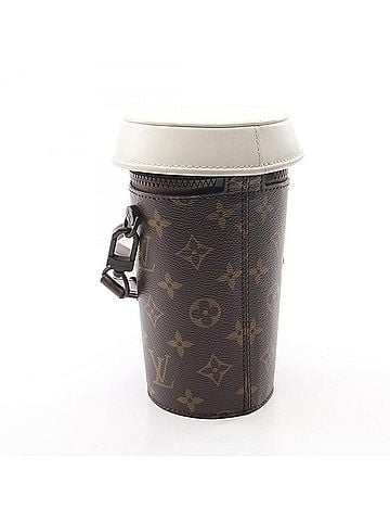 Louis Vuitton Louis Vuitton Everyday LV Coffee Cup Shoulder Bag/Handbag, Coated Canvas and Leather, Monogram Pattern, Men's, Brown/White, M80812 (view 2)
