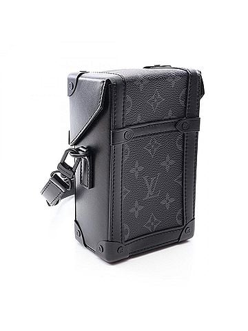 Louis Vuitton Louis Vuitton Vertical Trunk Wearable Wallet Shoulder Bag Handbag Coated Canvas Leather Monogram Eclipse Men's Black M82077 (view 2)