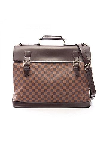 Louis Vuitton Louis Vuitton West End PM 2-Way Boston Bag/Handbag, Coated Canvas and Leather, Damier Pattern, Brown, N41130 (Men's/Women's) (view 1)