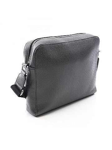 Louis Vuitton Louis Vuitton Anton Messenger PM Shoulder Bag Handbag Leather Taiga Men's Black M34408 (view 2)