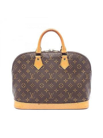 Louis Vuitton Louis Vuitton Alma PM Handbag, Coated Canvas and Leather, Monogram Pattern, Women's, Brown, M51130 (view 1)