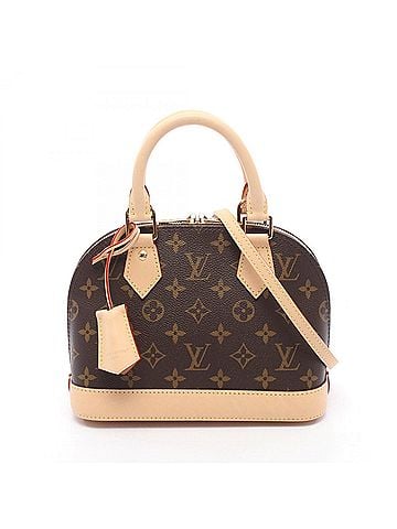 Louis Vuitton Louis Vuitton Alma BB 2-Way Handbag, Coated Canvas and Leather, Monogram Pattern, Women's, Brown, M46990 (view 1)