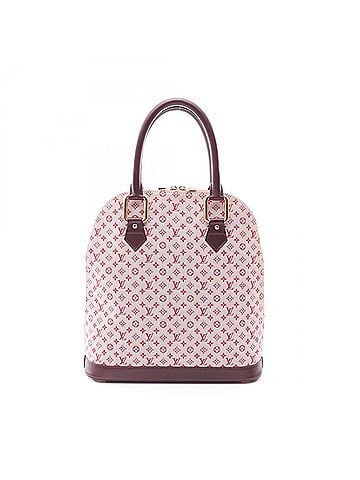 Louis Vuitton Louis Vuitton Alma O Monogram Mini Cerise Handbag, Canvas and Leather, Women's, Pink/Burgundy, M92204 (view 1)