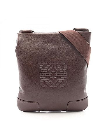 Loewe Loewe Anagram Shoulder Bag/Handbag, Leather, Women's, Brown (view 1)