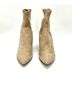 Tamara Mellon 100% Suede Solid Tan Ankle Boots Size 11 - photo 4