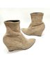 Tamara Mellon 100% Suede Solid Tan Ankle Boots Size 11 - photo 7