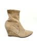 Tamara Mellon 100% Suede Solid Tan Ankle Boots Size 11 - photo 6
