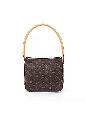 Louis Vuitton Louis Vuitton Looping MM Monogram Shoulder Bag/Handbag, Coated Canvas and Leather, Women's, Brown, M51146 (view 1)