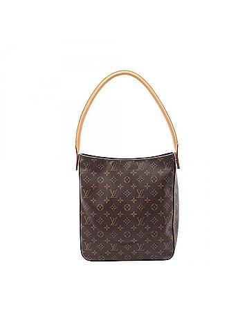 Louis Vuitton Louis Vuitton Looping GM Monogram Shoulder Bag/Handbag, Coated Canvas and Leather, Women's, Brown, M51145 (view 1)