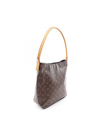Louis Vuitton Louis Vuitton Looping GM Shoulder Bag/Handbag, Coated Canvas and Leather, Monogram Pattern, Women's, Brown, M51145 (view 2)