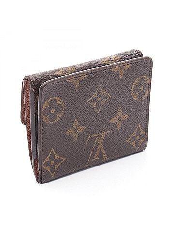 Louis Vuitton Louis Vuitton Ludlow Wallet/Coin Purse, Leather, Monogram Pattern, Women's, Brown, M61927 (view 2)
