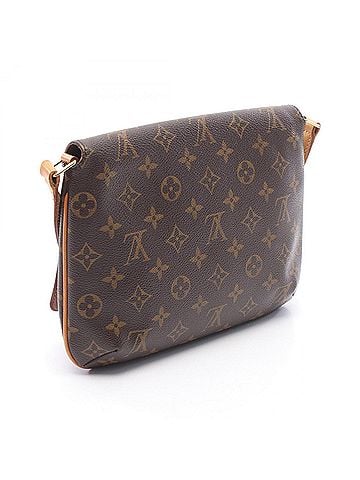 Louis Vuitton Louis Vuitton Musette Tango Short Strap Shoulder Bag/Handbag, Coated Canvas and Leather, Monogram Pattern, Women's, Brown, M51257 (view 2)