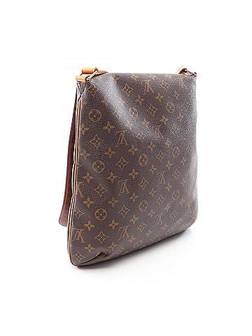 Louis Vuitton Louis Vuitton Musette Monogram Shoulder Bag/Handbag, Coated Canvas and Leather, Women's, Brown, M51256 (view 2)