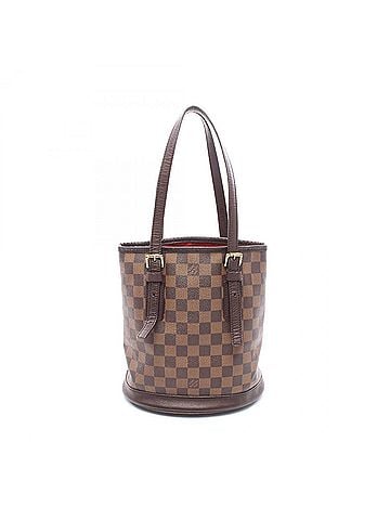 Louis Vuitton Louis Vuitton Mare Damier Ebene Tote Bag Handbag, Coated Canvas and Leather, Pattern, Women's, Brown, N42240 (view 1)
