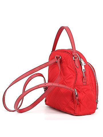 Prada Prada Tessuto Impunto Quilted Triangle Backpack Nylon 1BZ066 PRADA Handbag (view 2)