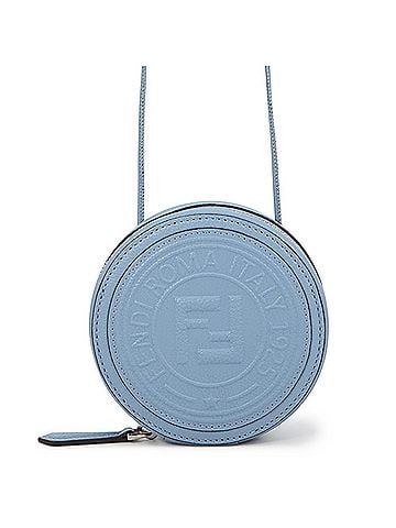 Fendi Fendi Shoulder Pouch FF Round Leather 7M0359 FENDI Handbag (view 1)