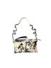 Brighton 100% Leather Print Multi Color Black Leather Shoulder Bag One size - photo 1