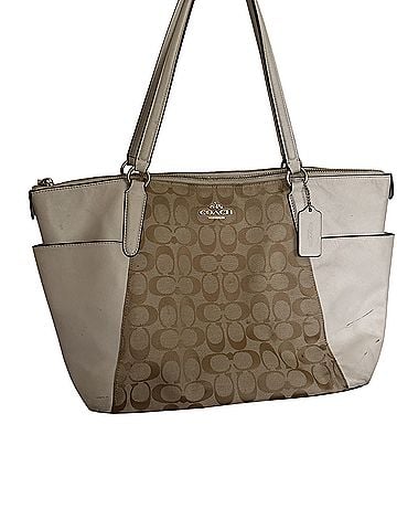 Coach Leather Tote (view 1)