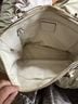 Coach Solid Tan White Leather Tote One size - photo 3