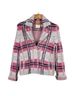 Anthropologie Plaid Pink White Blazer Size XXS - photo 1