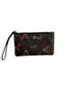 Coach Print Brown Green Wristlet One size - photo 1