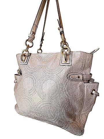 Coach Leather Tote (view 1)