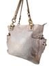 Coach Silver Leather Tote One size - photo 1
