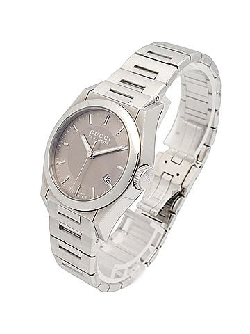 Gucci Gucci Pantheon watch, stainless steel, men's, brown, 115.4 (view 2)