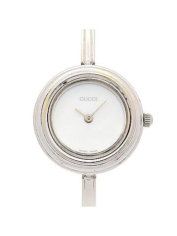Gucci Gucci GUCCI Changeable Bezel Watch Stainless Steel Women's White 11 12.2 (view 1)