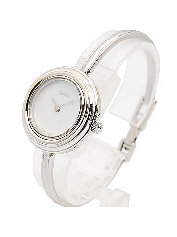 Gucci Gucci GUCCI Changeable Bezel Watch Stainless Steel Women's White 11 12.2 (view 2)