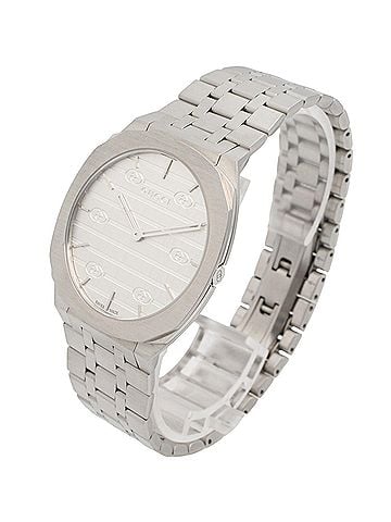 Gucci Gucci 25H Boys' Watch, Stainless Steel, Silver Tone, YA163407 (view 2)