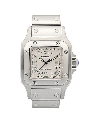 Cartier Cartier Santos Galbee SM Watch, Stainless Steel, Ladies, Silver Tone, W20044D6 (view 1)