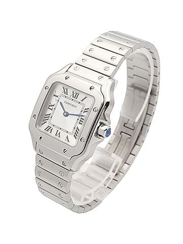 Cartier Cartier Santos de SM Watch, Stainless Steel, Ladies, Silver Tone, WSSA0082 (view 2)