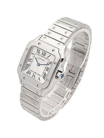 Cartier Cartier Santos de SM Watch, Stainless Steel, Ladies, Silver Tone, WSSA0082 (view 2)