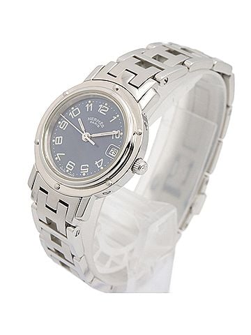 Hermès Hermes Clipper Watch, Stainless Steel, Women's, Blue (CL4.210) (view 2)