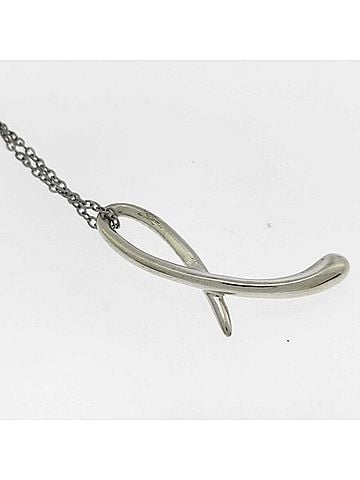 Tiffany & Co. Tiffany & Co. Elsa Peretti Alphabet Letter I Necklace, SV925 Stainless Steel, Women's (view 2)