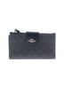 Coach Solid Black Leather Wallet One size - photo 1