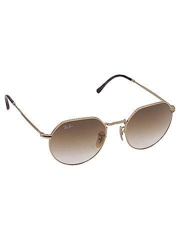 Ray-Ban Ray-Ban Jack RB3565 Sunglasses in Gold Metal (view 2)