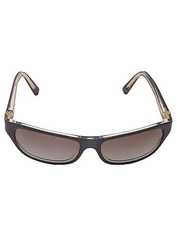 Louis Vuitton  Louis Vuitton Z0022W Rectangle-Framed Sunglasses in Brown Acetate (view 1)