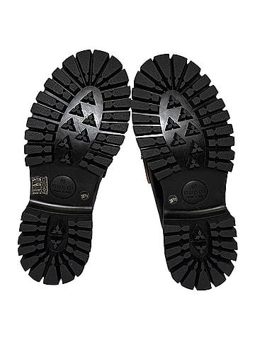 Gucci Gucci Harald Horsebit Loafers in Black Leather (view 1)