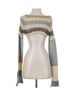 Cha Cha Orange Blue Ivory Shrug Size XS - photo 5