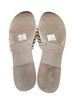 Mix No. 6 Silver White Gold Sandals Size 9 - photo 2