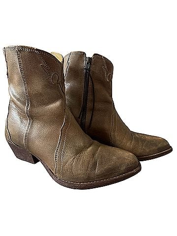 Free People New Frontier Western Ankle Boots (view 1)