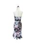 Keepsake 100% Polyester Floral Pink Blue White Cocktail Dress Size S - photo 7