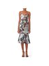 Keepsake 100% Polyester Floral Pink Blue White Cocktail Dress Size S - photo 4