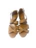 Cole Haan 100% Leather Tan Wedges Size 9 - photo 1
