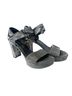 Stuart Weitzman 100% Leather Snake Print Gray Heels Size 6 1/2 - photo 2