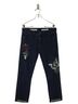 Anthropologie Floral Blue Jeans Size 25 (petite) - photo 1