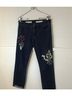 Anthropologie Floral Blue Jeans Size 25 (petite) - photo 4